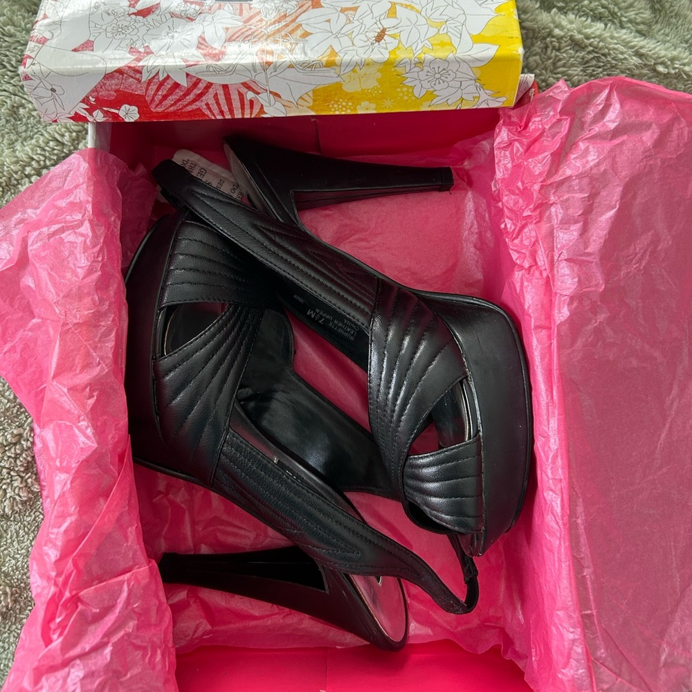 Chinese Laundry Black Elegant Heels
